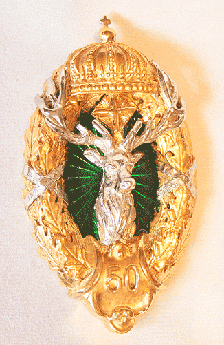 Prussian Court Hunting Badge