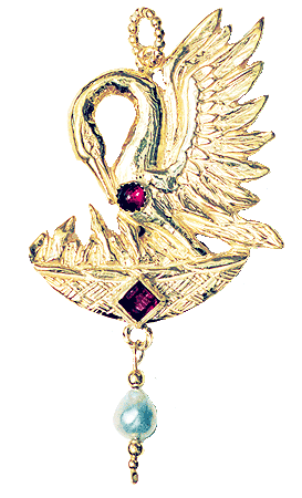 Pelican in Her Piety Pendant