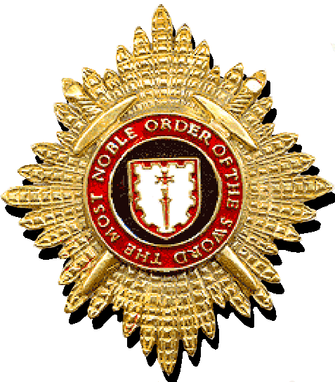 Order of the Sword Breast Star
