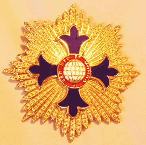 Diplomatic Society of Saint Gabriel Breast Star