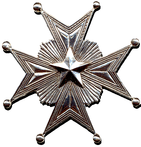 Order of the Polar Star Breast Star